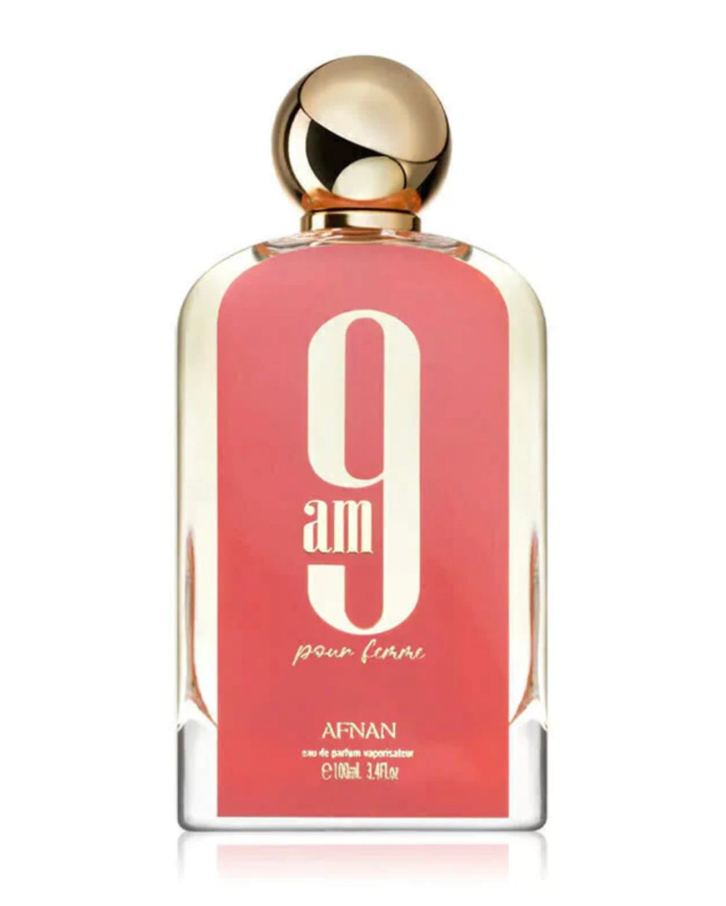 ORVAN 9AM POUR FEMME Eau de Parfum 100ml - Perfume floral oriental sofisticado para mujer con bergamota, rosa y vainilla
